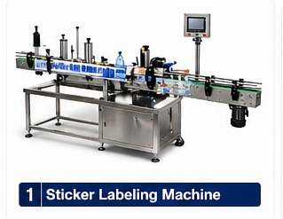 Sticker Labeling Machine